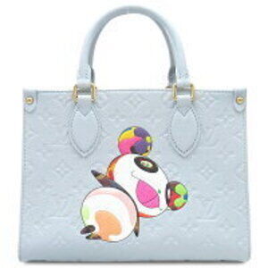 Louis Vuitton LV On the Go Bag Empreinte Blue Panda Takashi Murakami